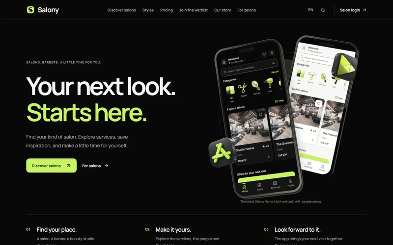 Public website hero with an actual app preview; embedded records are demonstration content. Existing public website capture. Capture context: 2026-10-17.
