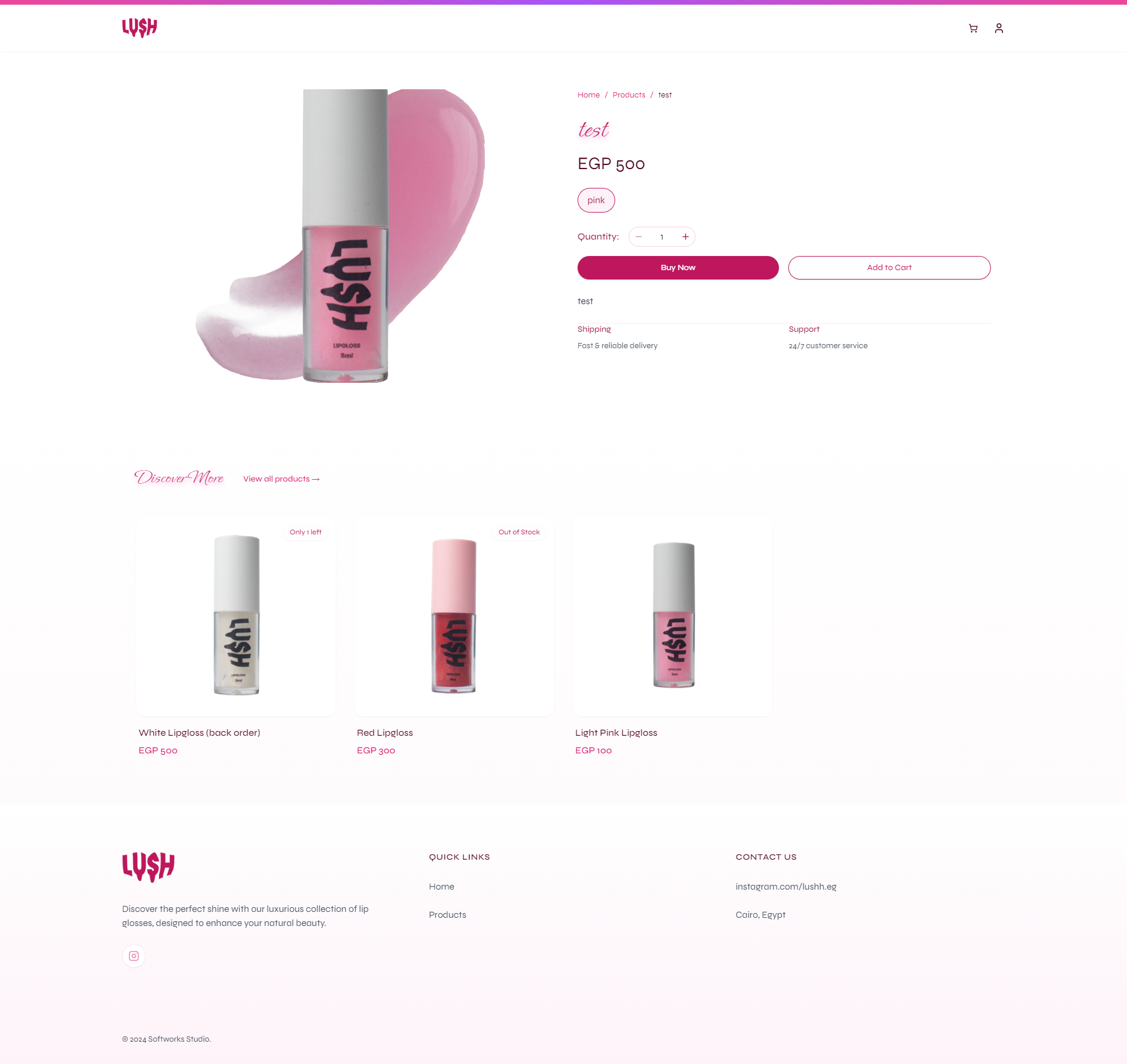 Product Details Page